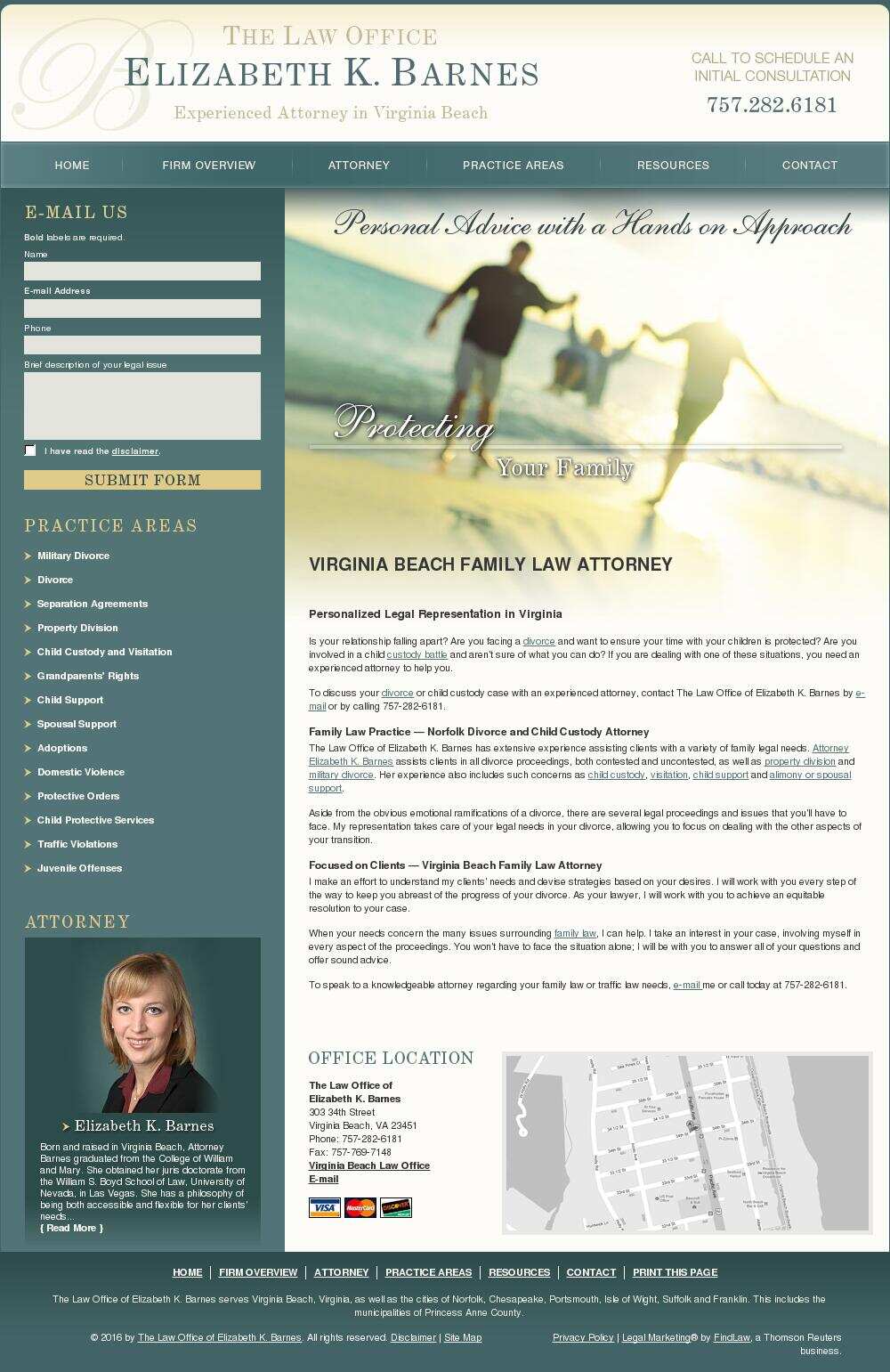 The Law Office of Elizabeth K. Barnes - Virginia Beach VA Lawyers