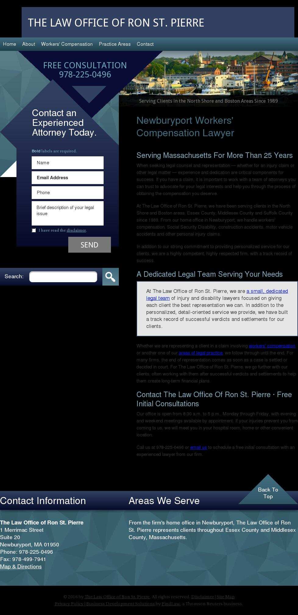 The Law Office of Ron St. Pierre - Newburyport MA Lawyers
