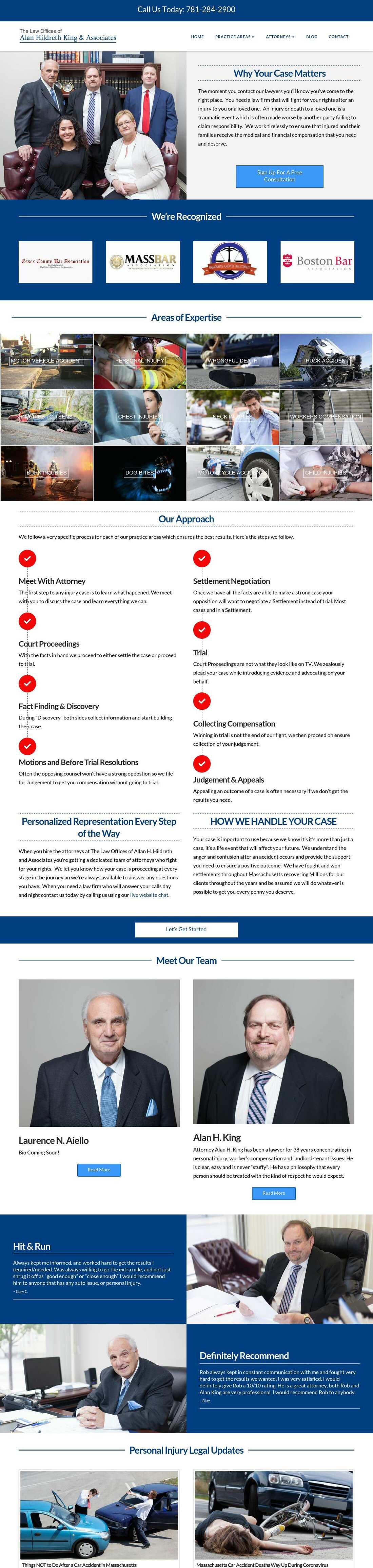 The Law Offices of Alan H. King & Associates - Revere MA Lawyers