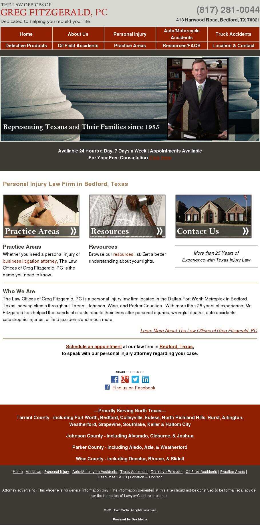 The Law Offices of Greg Fitzgerald, PC - Bedford TX Lawyers