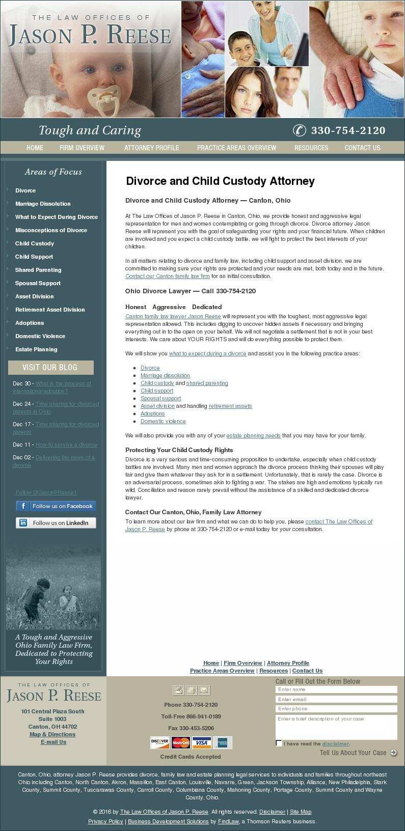 The Law Offices of Jason P. Reese - Canton OH Lawyers