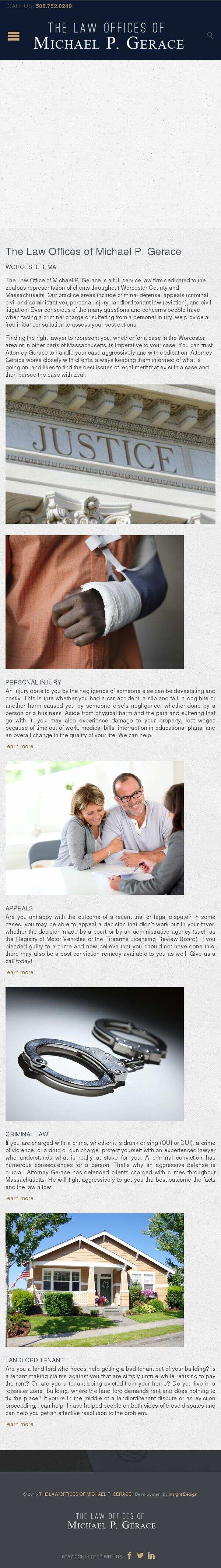 The Law Offices of Michael P. Gerace - Worcester MA Lawyers