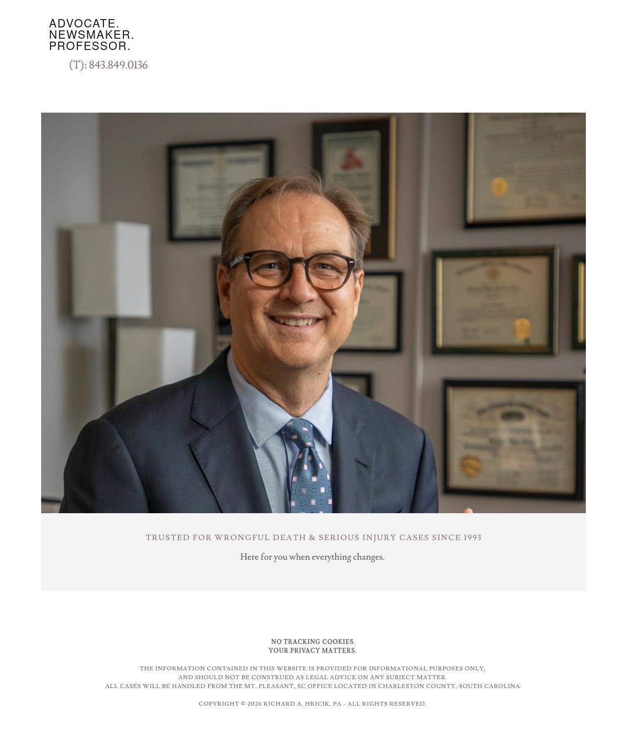 The Law Offices of Richard A. Hricik, P.A. - Mt. Pleasant SC Lawyers