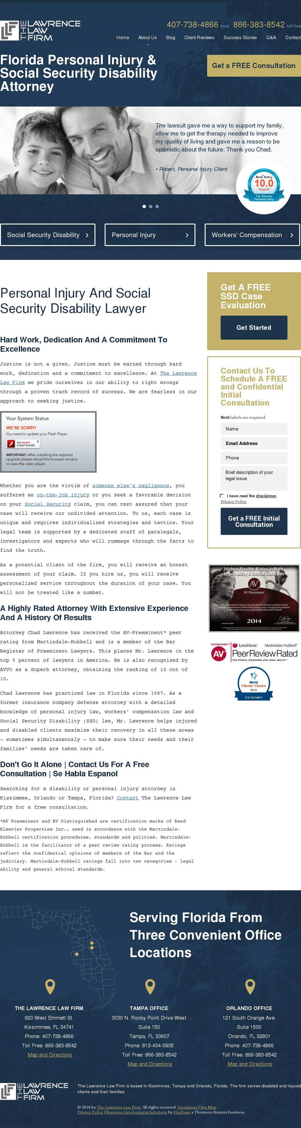 The Lawrence Law Firm - Tampa FL Lawyers