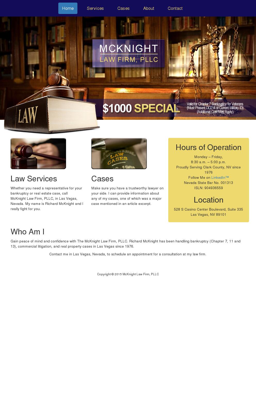The McKnight Law Firm - Las Vegas NV Lawyers