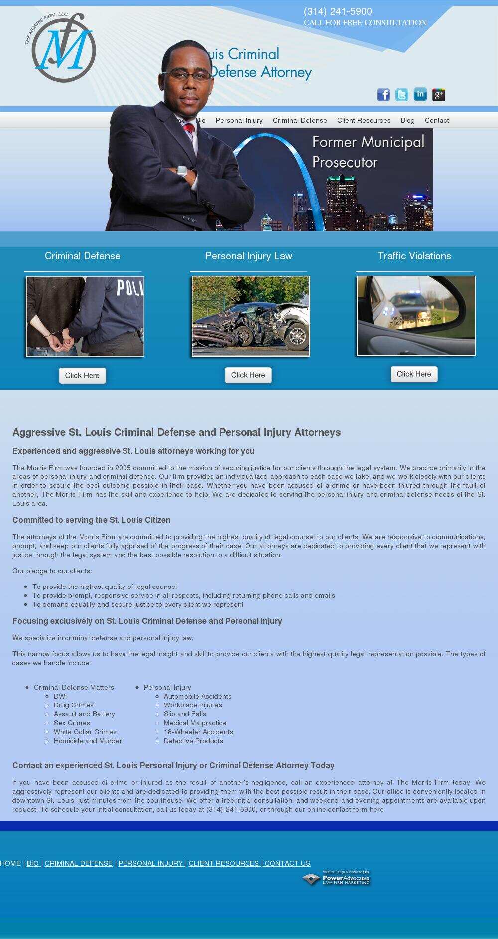The Morris Firm, LLC - Saint Louis MO Lawyers