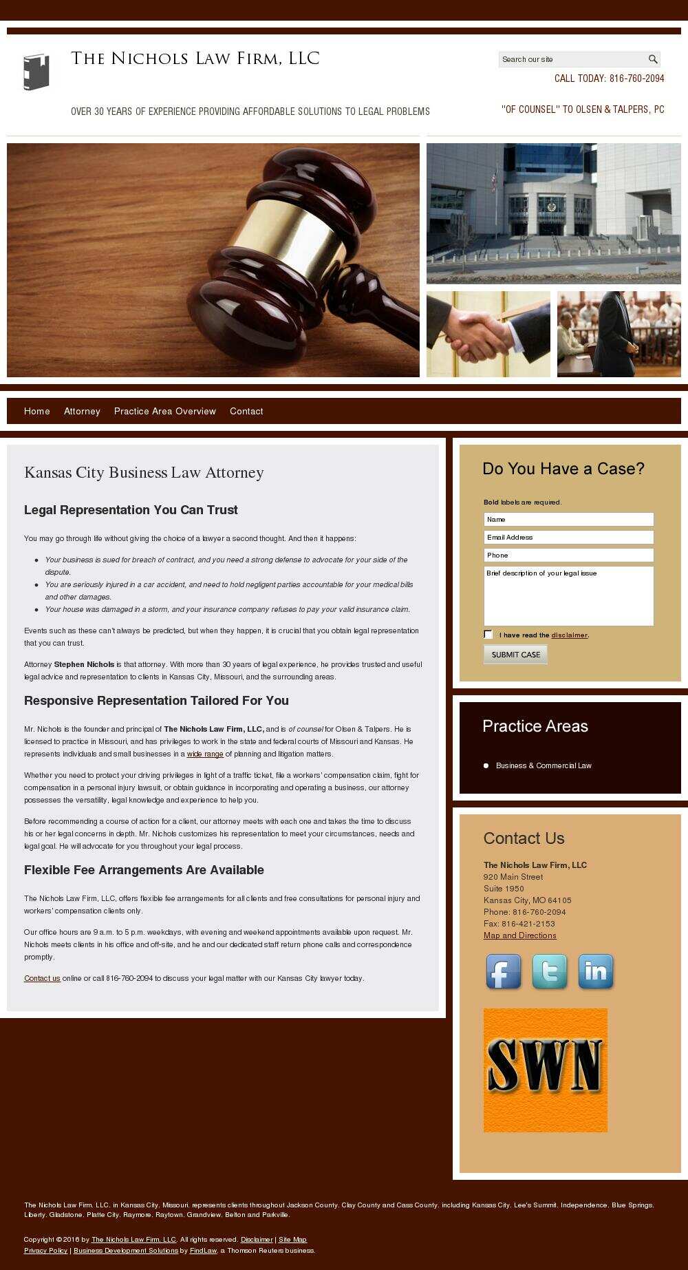 The Nichols Law Firm, LLC - Kansas City MO Lawyers