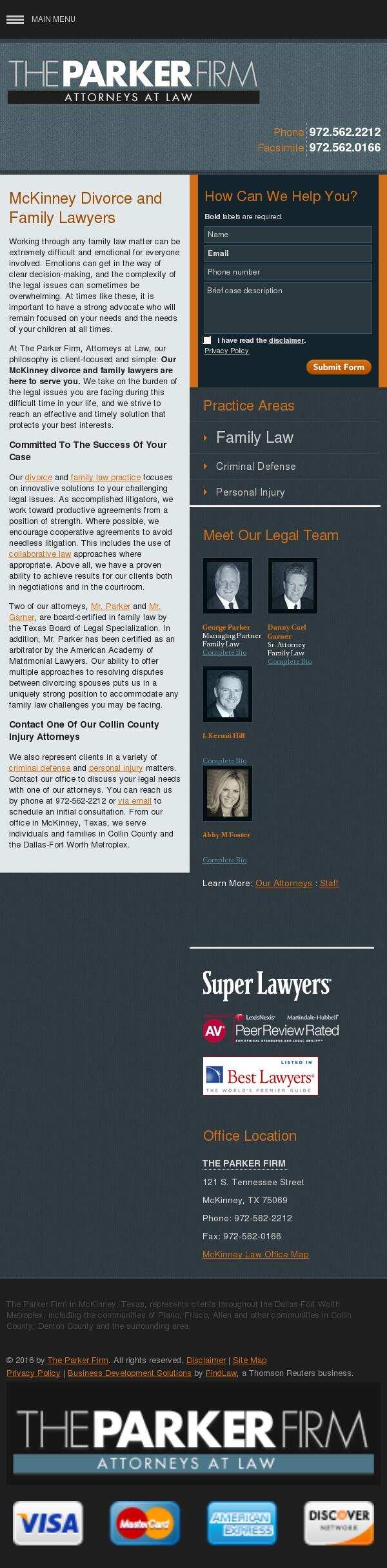 The Parker Firm - McKinney TX Lawyers