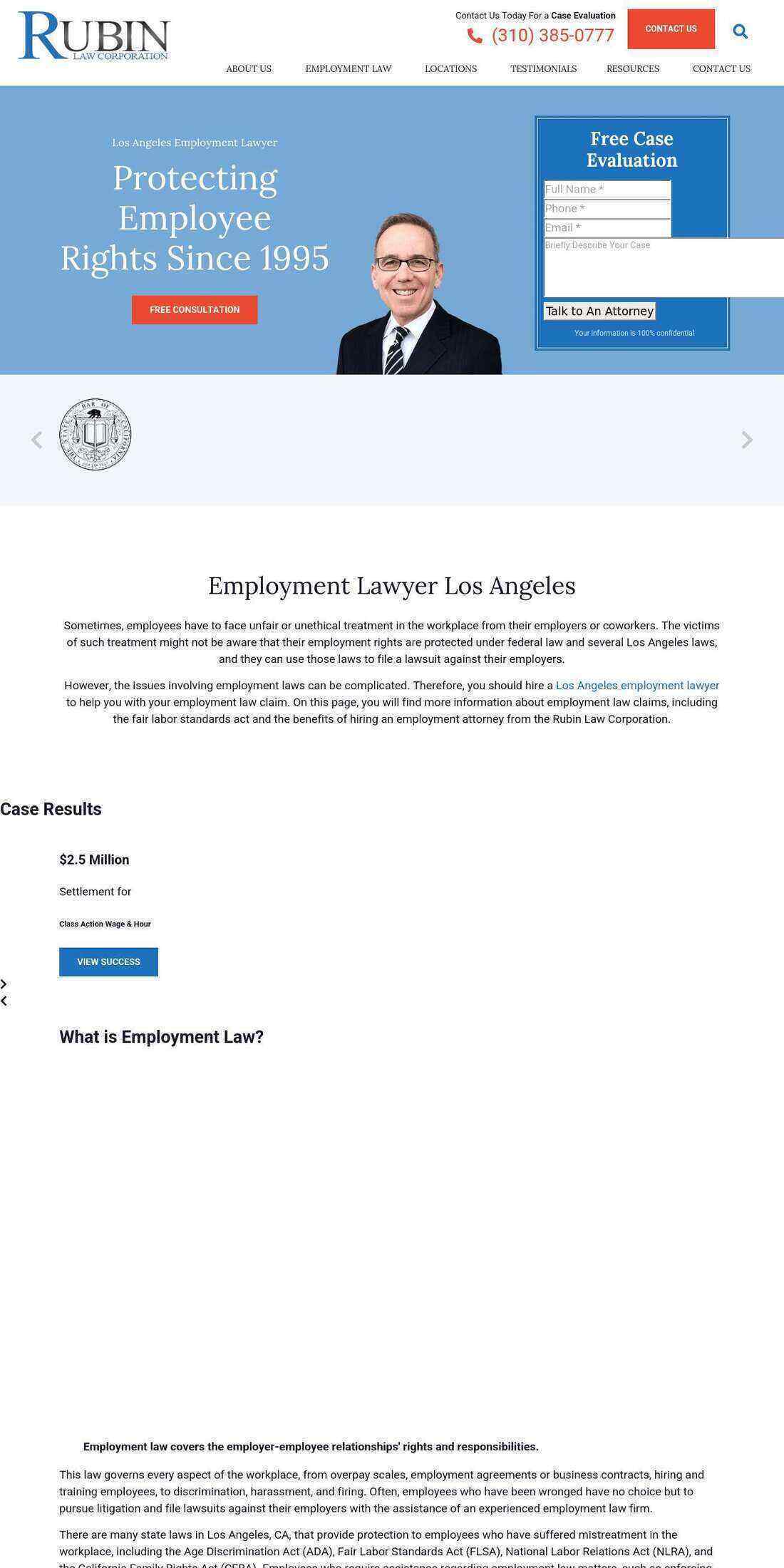 The Rubin Law Corporation - Beverly Hills CA Lawyers