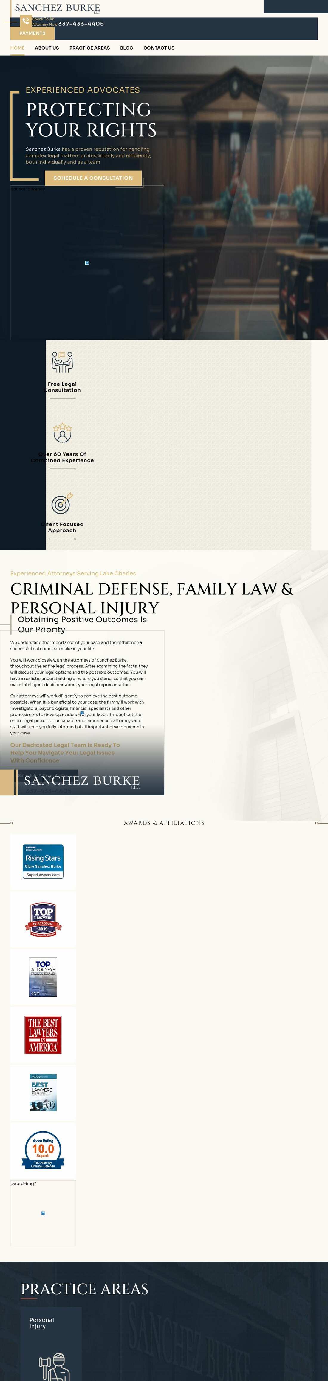 The Sanchez Law Firm, LLC - Lake Charles LA Lawyers