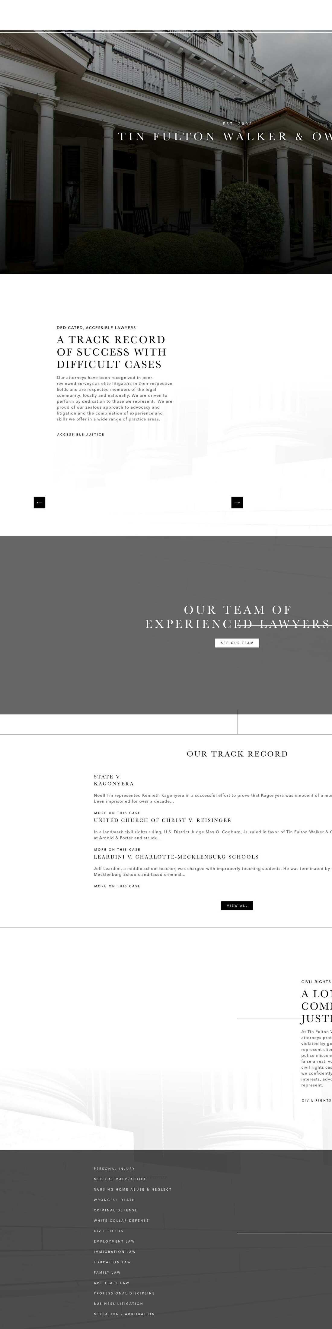Tin Fulton Walker & Owen - Raleigh NC Lawyers