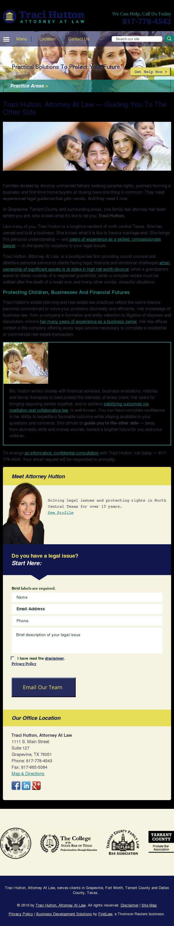 Traci Hutton, Attorney At Law - Grapevine TX Lawyers
