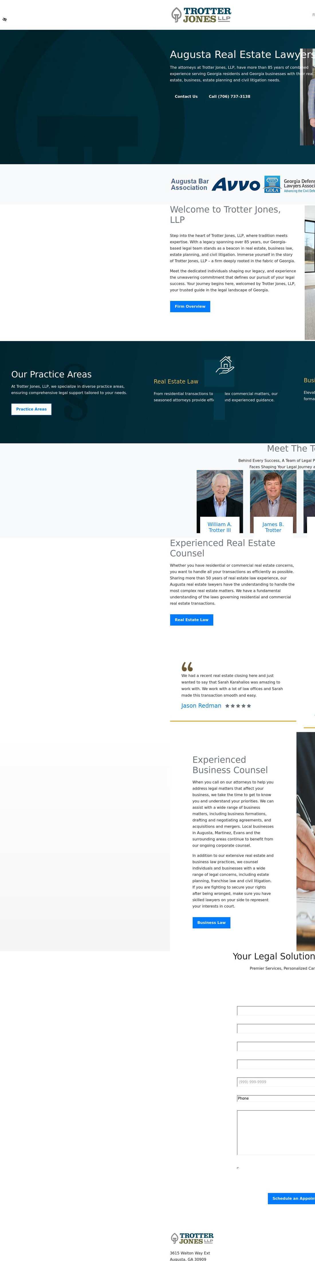Trotter Jones, LLP - Augusta GA Lawyers
