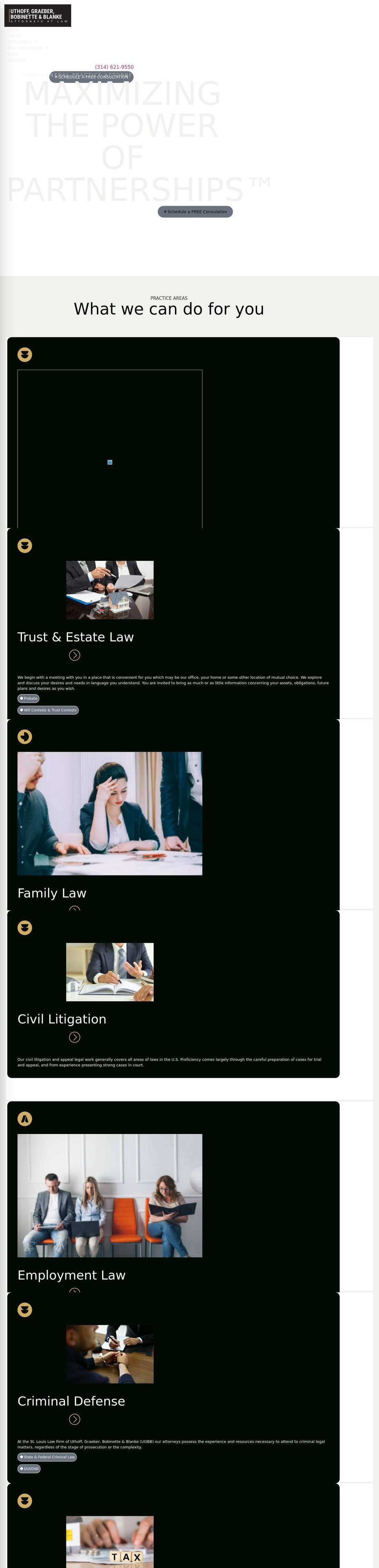 Uthoff, Graeber, Bobinette & Blanke - St Louis MO Lawyers