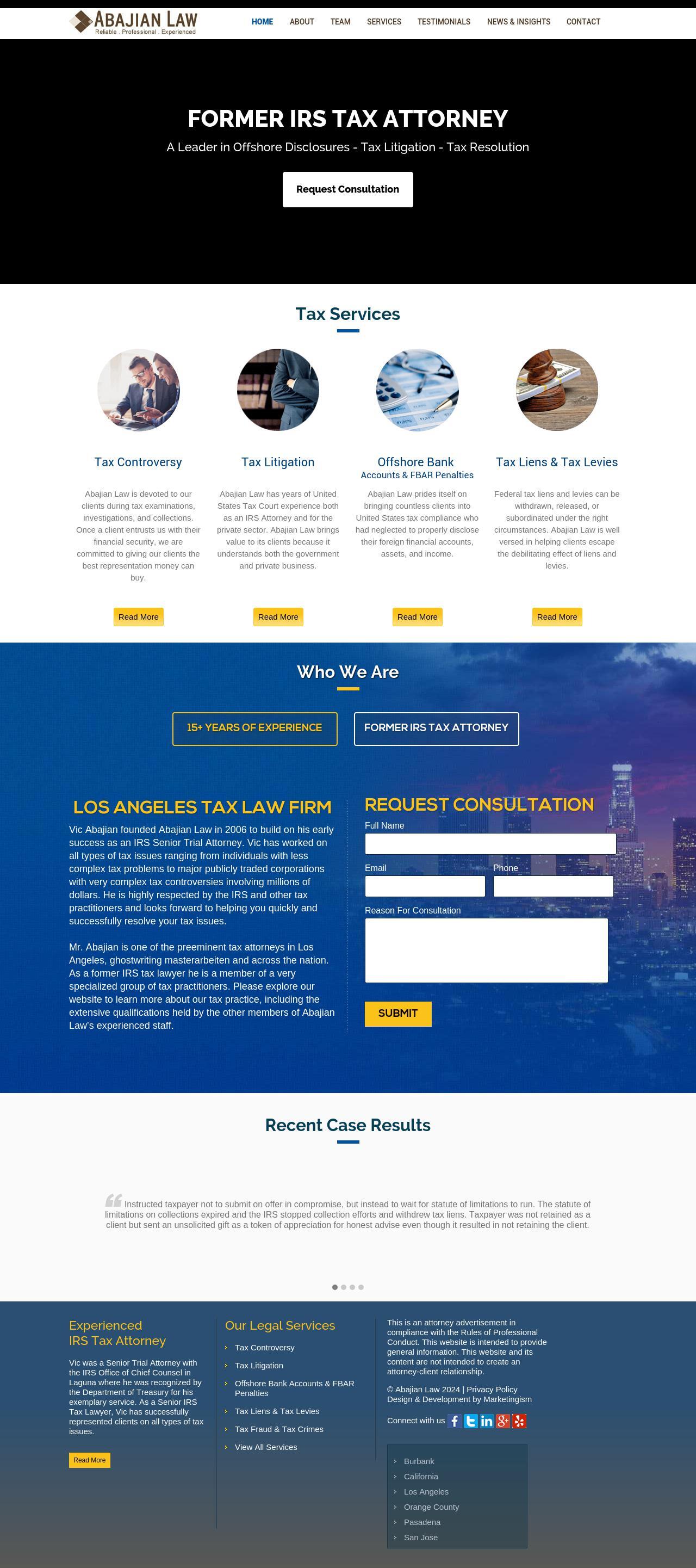 Vic Abajian, LL.M. - Irvine CA Lawyers