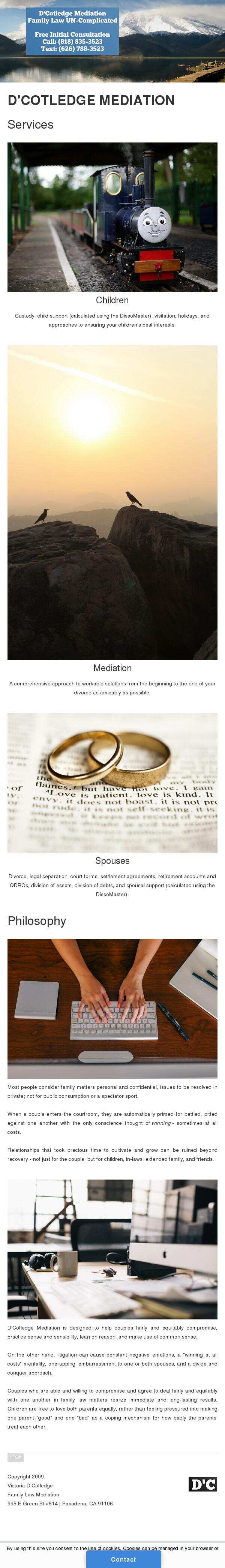 Victoria D'Cotledge - Pasadena CA Lawyers
