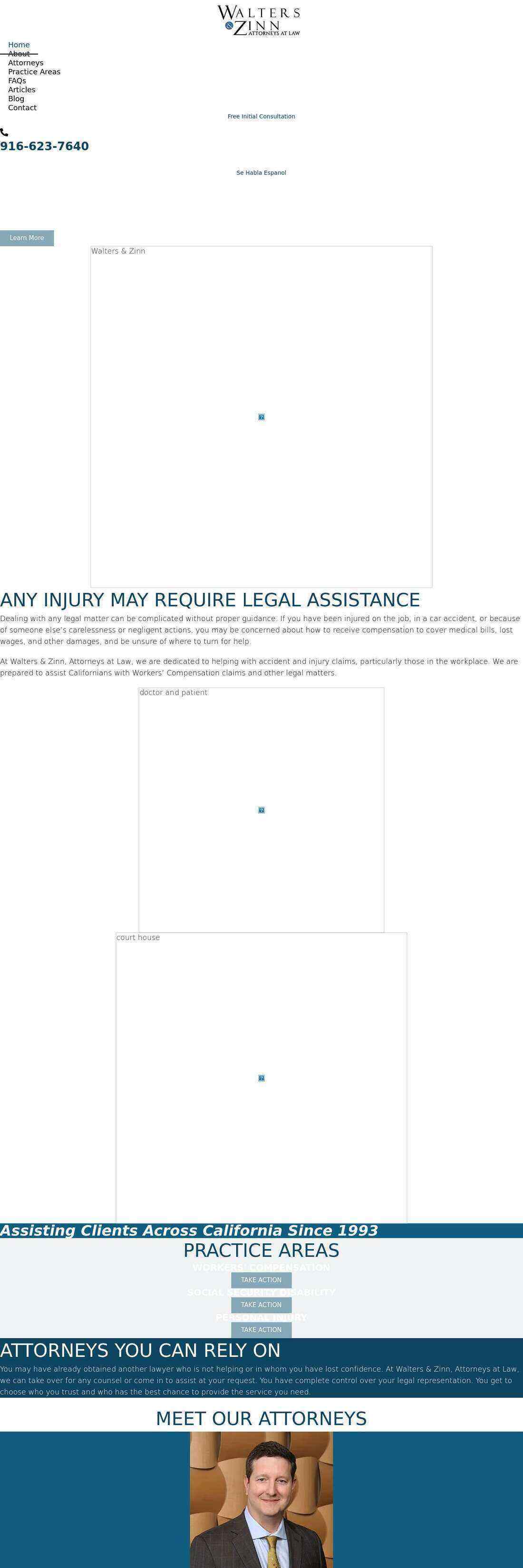 Walters & Zinn, Attorneys at Law - Folsom CA Lawyers