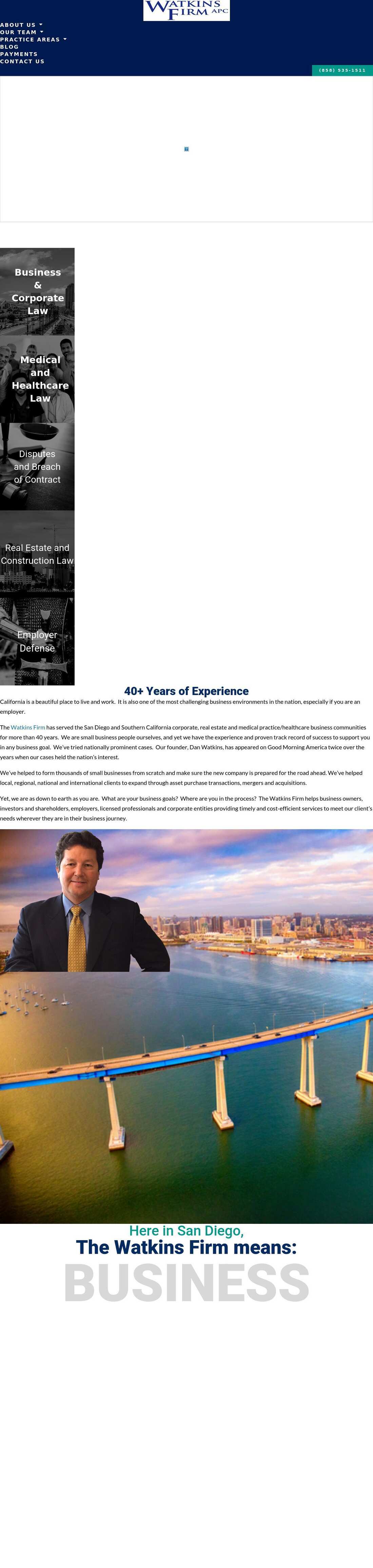 Watkins Firm, A Professional Corporation - San Diego CA Lawyers