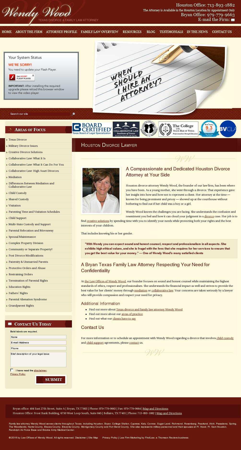 Wendy Wood - Bellaire TX Lawyers