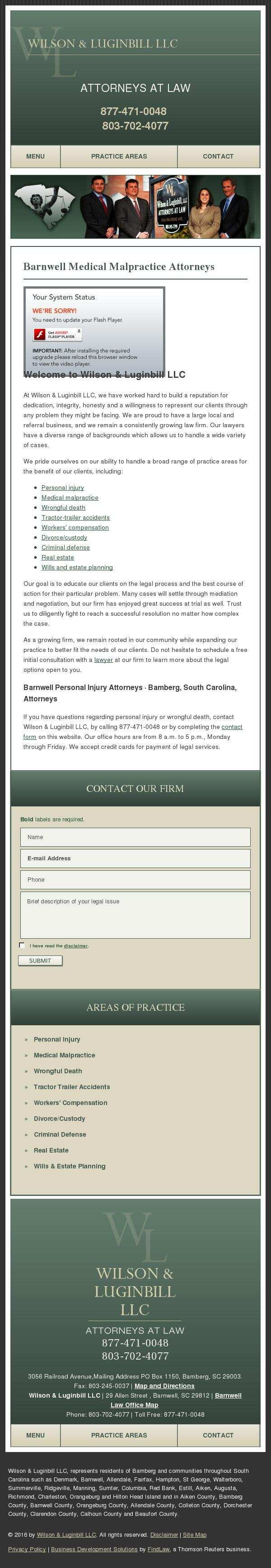 Wilson & Luginbill LLC - Bamberg SC Lawyers
