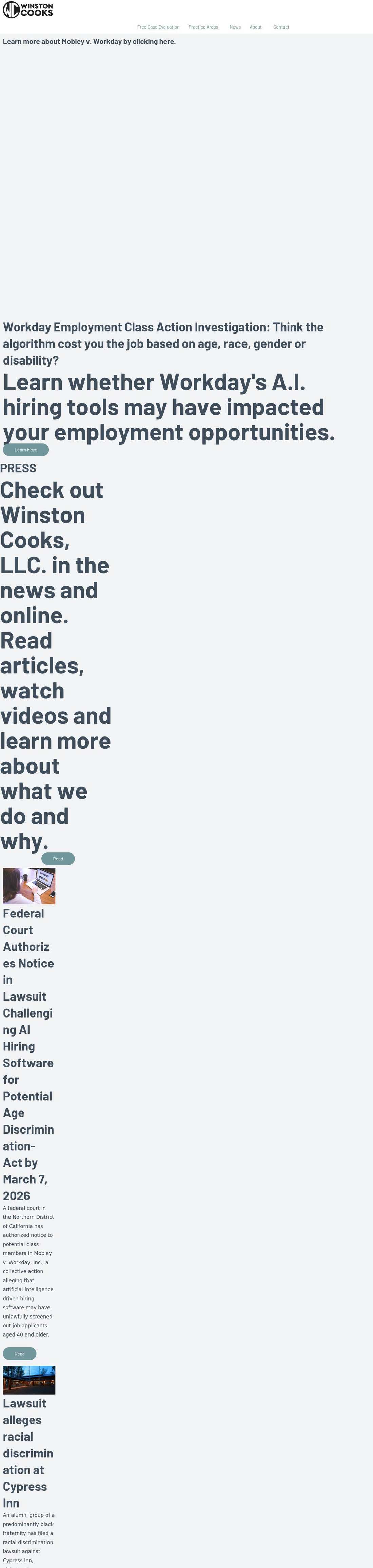 Winston Cooks, LLC - Birmingham AL Lawyers