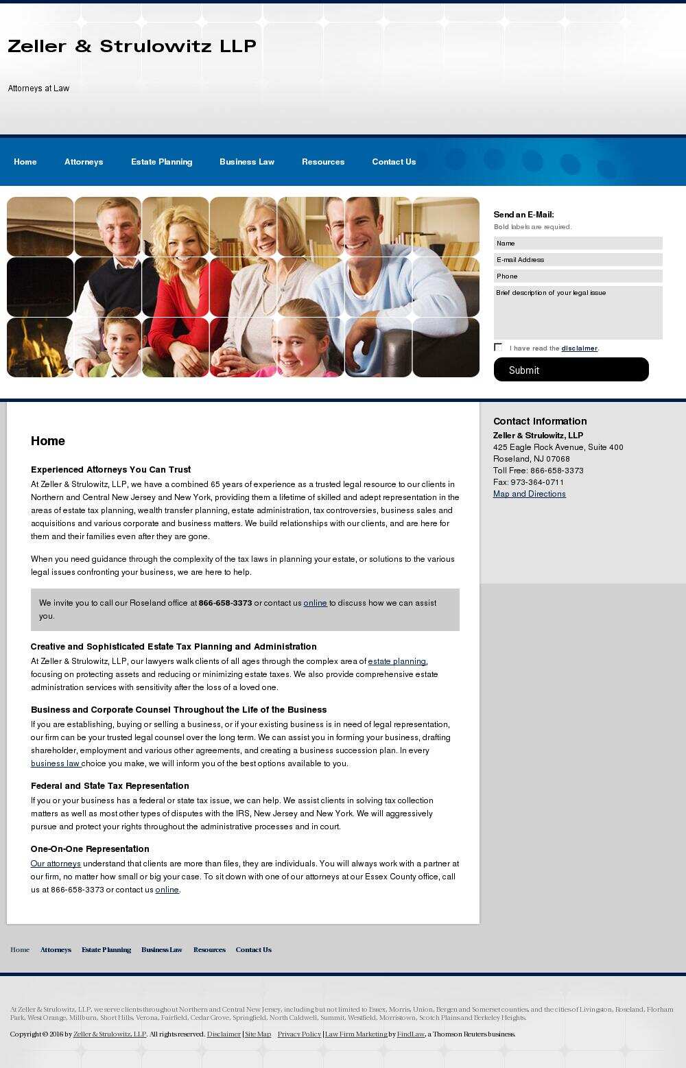 Zeller & Strulowitz, LLP - Roseland NJ Lawyers