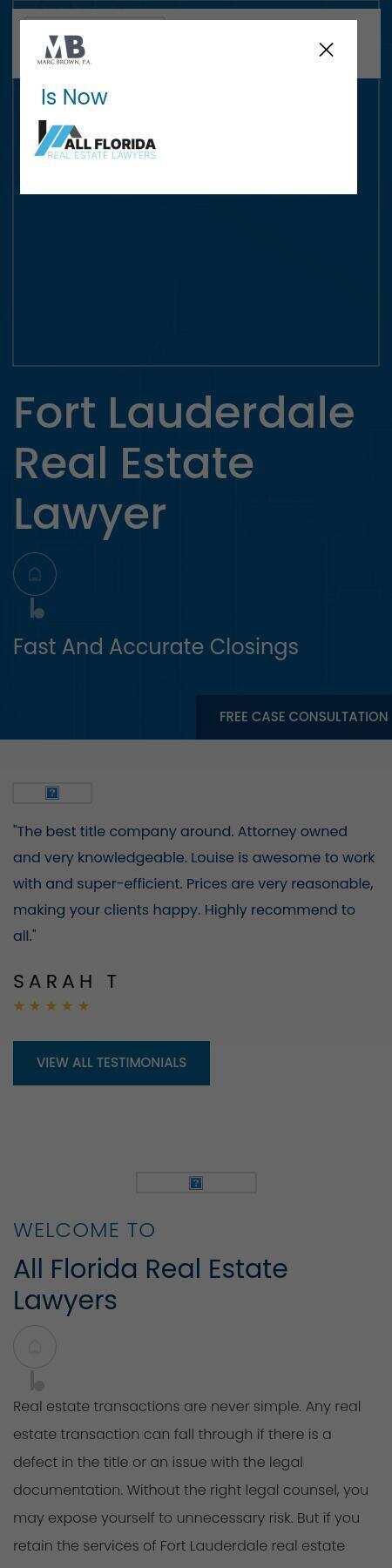 All Florida Real Estate Lawyers - Plantation FL Lawyers