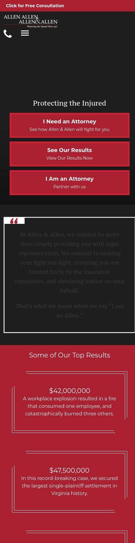Allen, Allen, Allen & Allen, P.C. - Petersburg VA Lawyers