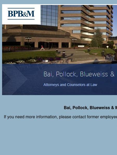 Bai, Pollock, Blueweiss & Mulcahey, P.C. - Shelton CT Lawyers