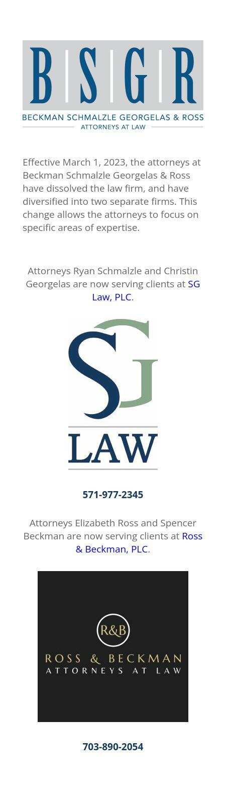 Beckman Schmalzle PLC - Leesburg VA Lawyers