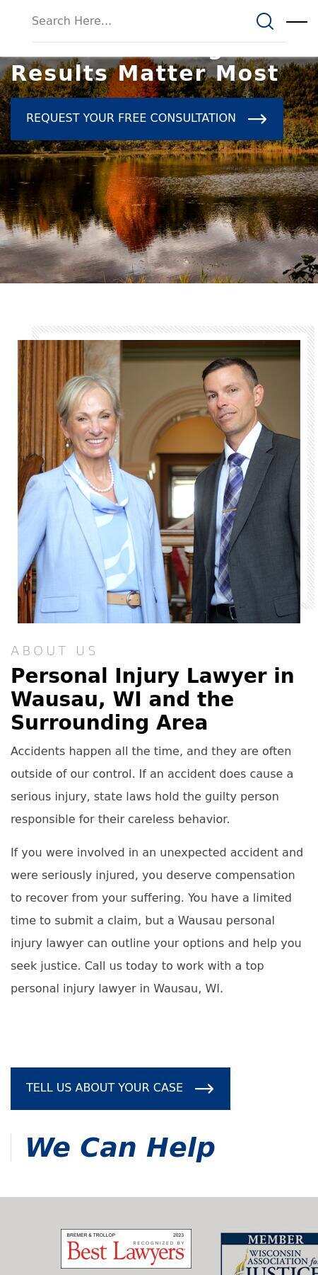 Bremer & Trollop Law Offices, S.C. - Marshfield WI Lawyers