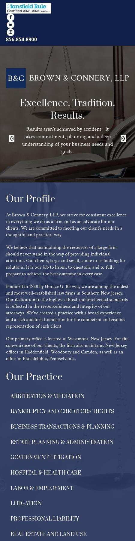 Brown & Connery, LLP - Philadelphia PA Lawyers