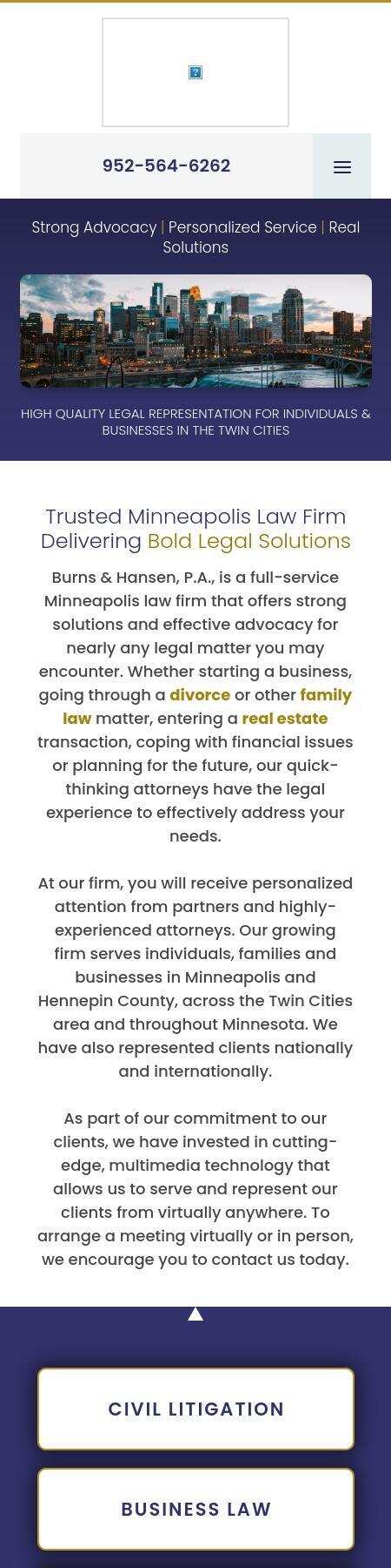 Burns & Hansen, P.A. - Minneapolis MN Lawyers