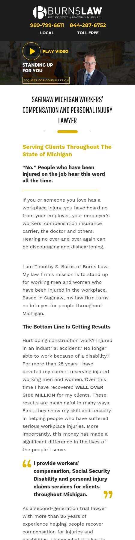 Burns Law - Saginaw MI Lawyers