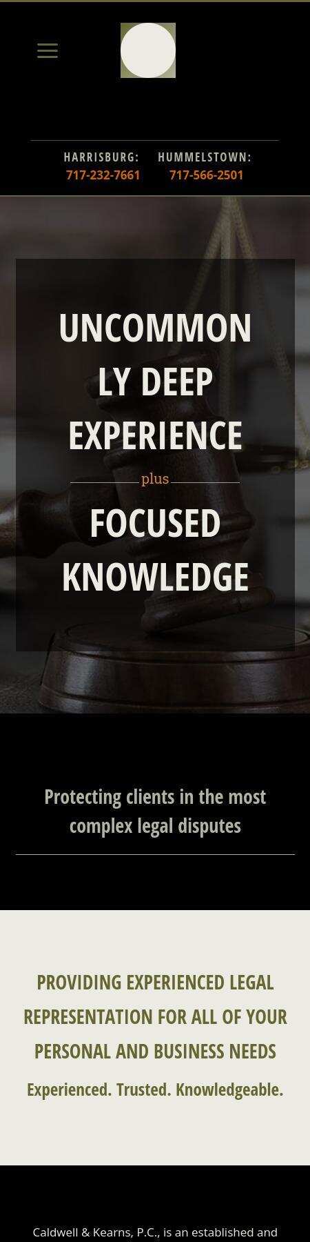 Caldwell & Kearns, P.C. - Harrisburg PA Lawyers