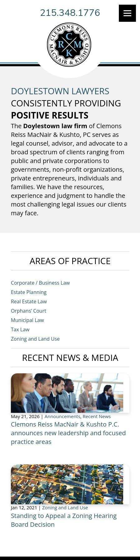 Clemons, Richter & Reiss, P.C. - Lansdale PA Lawyers