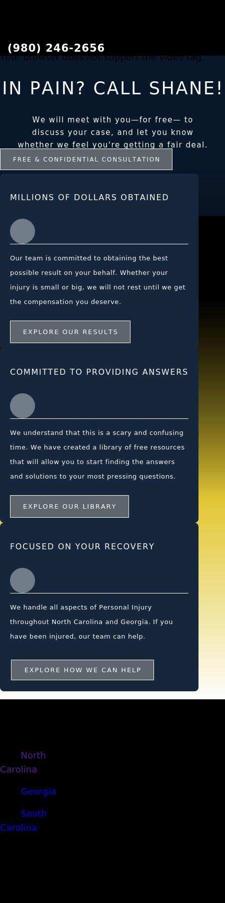 Shane Smith Law - Charlotte NC Lawyers