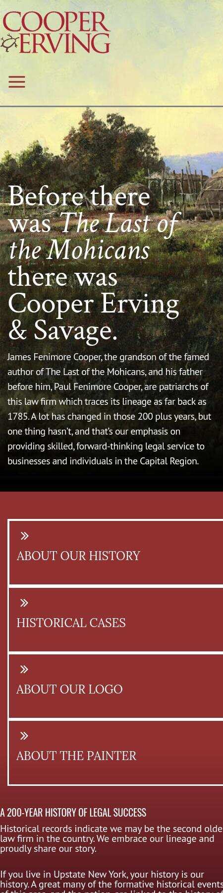 Cooper Erving & Savage LLP - Albany NY Lawyers
