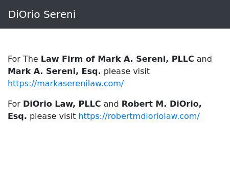 DiOrio & Sereni, LLP - Media PA Lawyers