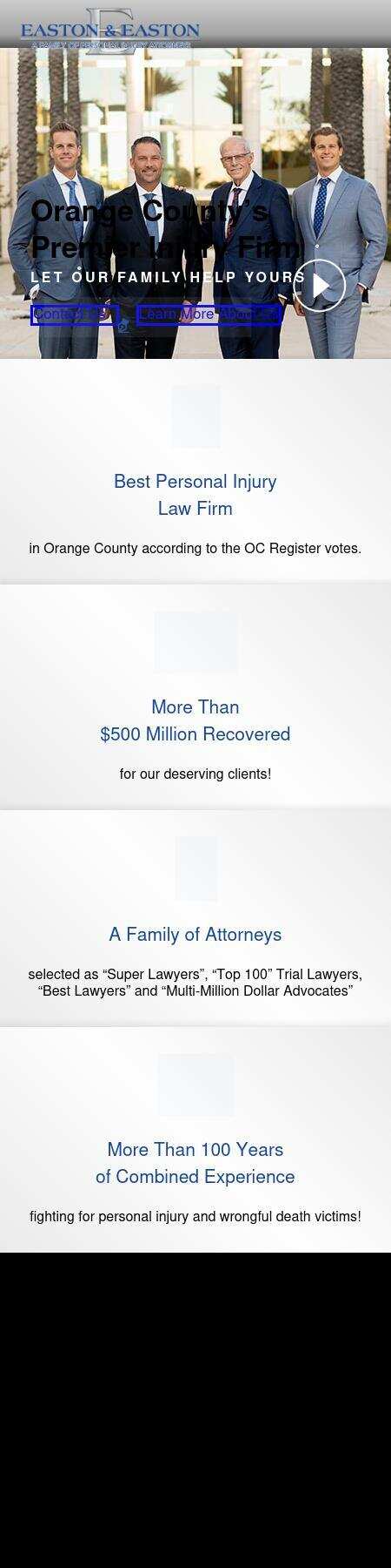 Easton & Easton, LLP - Costa Mesa CA Lawyers