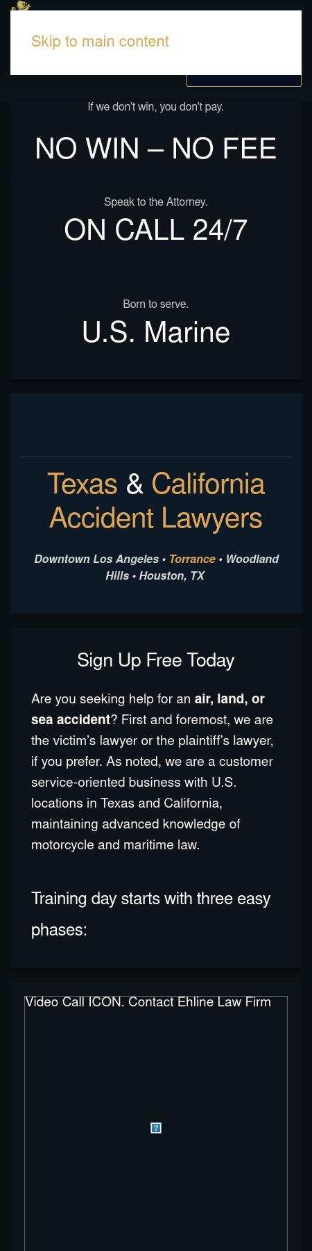 Ehline Law Firm Personal Injury Attorneys, APLC - Long Beach CA Lawyers