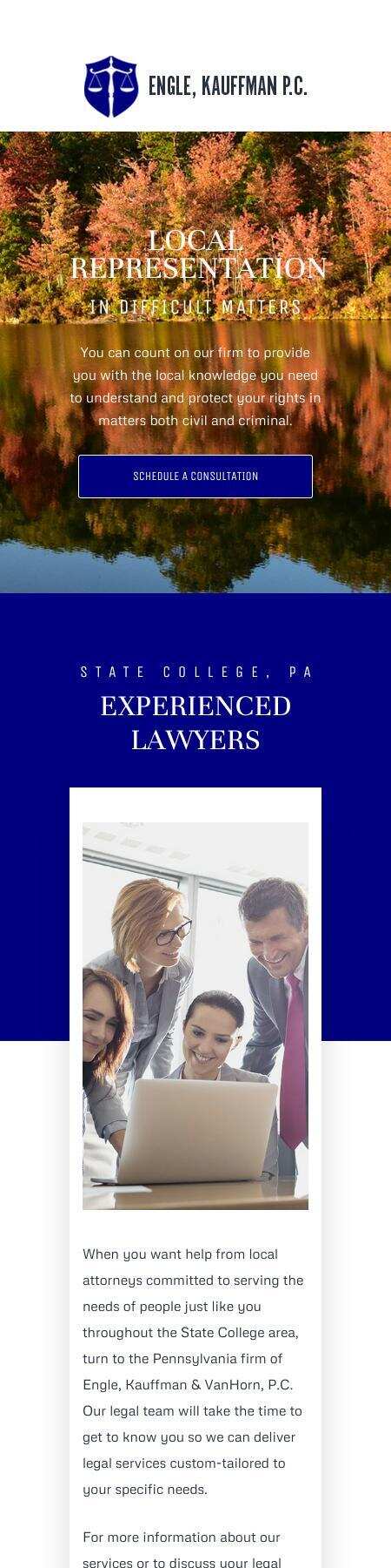 Engle Kauffman, P.C. - State College PA Lawyers