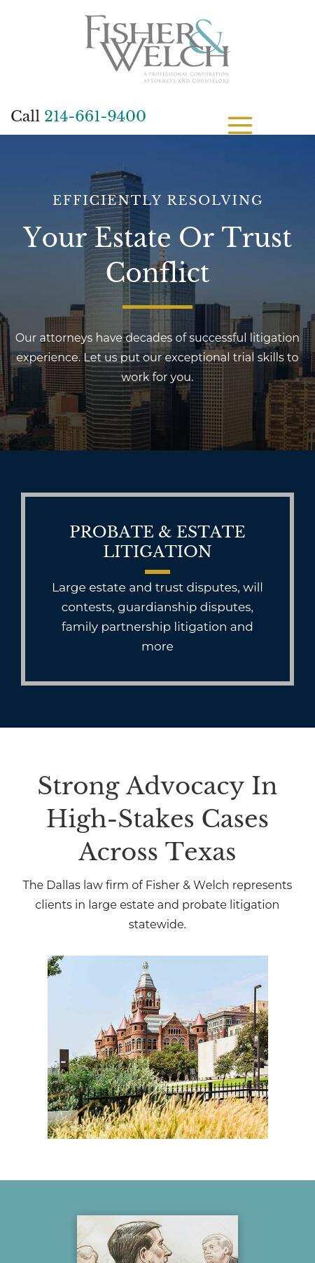 Fisher & Welch (A Professional Corporation) - Dallas TX Lawyers