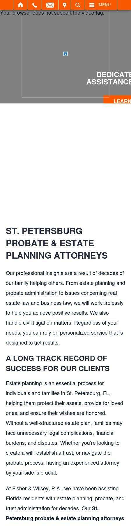 Fisher & Wilsey, P.A. - St. Petersburg FL Lawyers