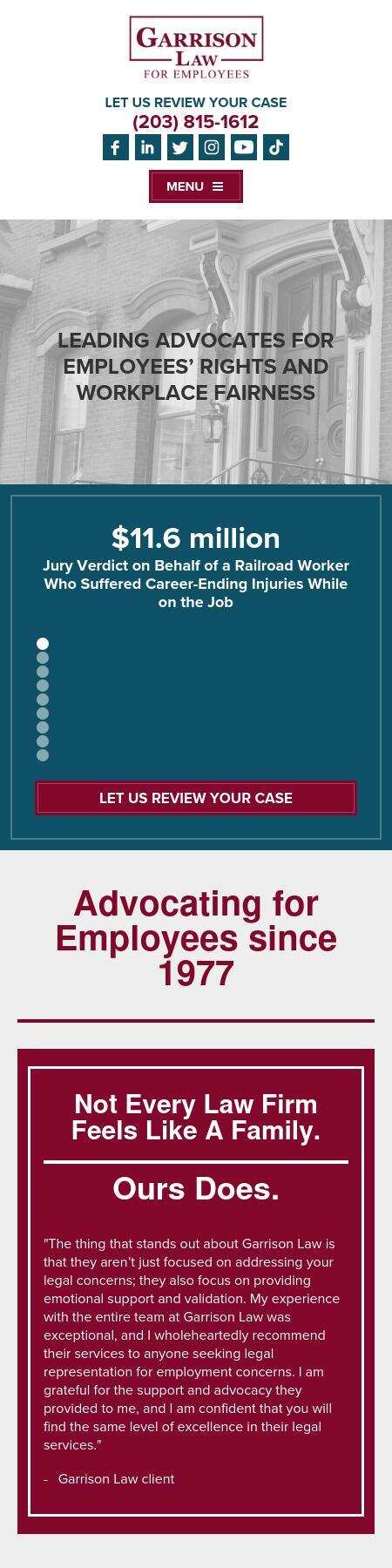 Garrison, Levin-Epstein, Richardson, Fitzgerald & Pirrotti, P.C. - New Haven CT Lawyers