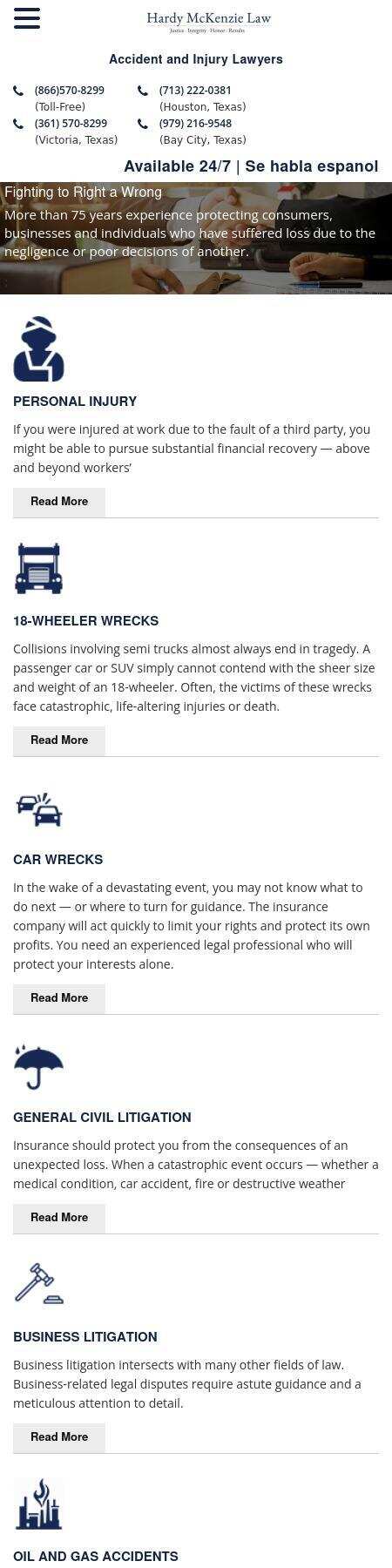 Hardy McKenzie Law - Houston TX Lawyers