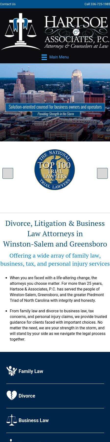 Hartsoe & Associates, P.C. - Winston-Salem NC Lawyers