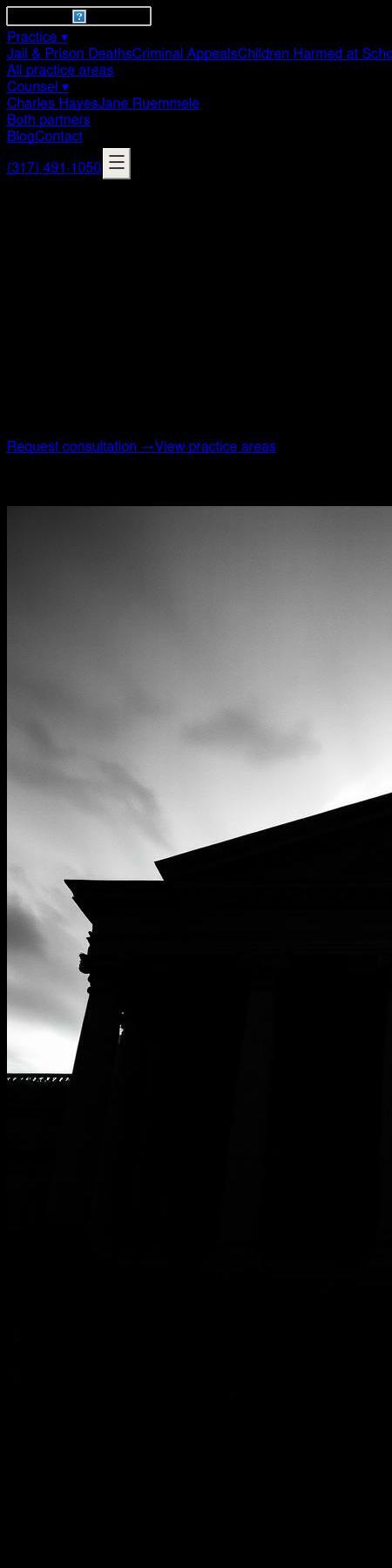 Hayes Ruemmele LLC - Indianapolis IN Lawyers