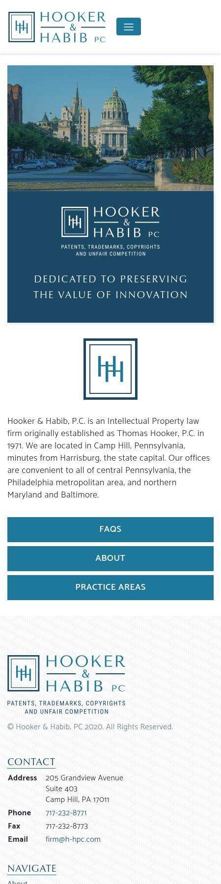 Hooker & Habib, P.C. - Harrisburg PA Lawyers