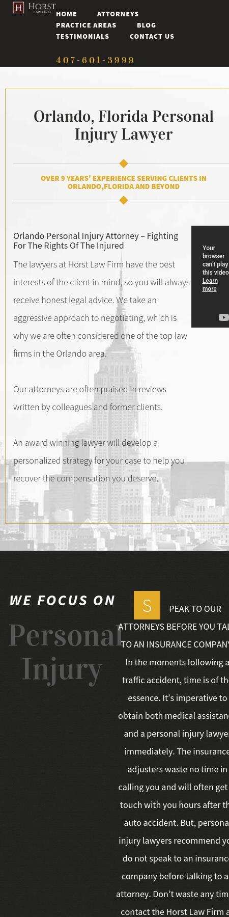 Horst Law Firm - Orlando FL Lawyers